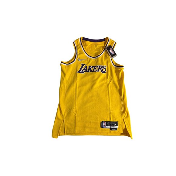 Nike Mens Los Angeles Lakers Swingman Icon Edition Jersey Dri-Fit 75th Anniversa - Picture 1 of 9